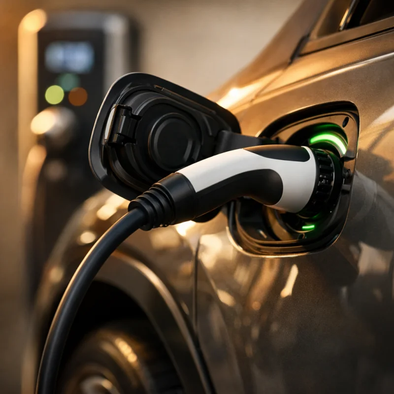 Installation borne de recharge véhicule électrique en Normandie - Asael-Elect